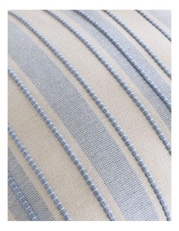 Heritage Linear Woven Cushion Covers in Sky 2 Pack (30x50cm) image 4
