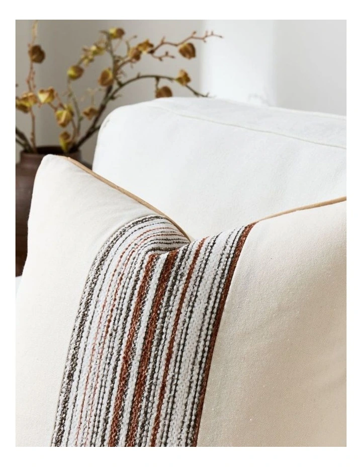 Wabi Stripe Cushion Covers in Multi-colour 2 Pack (45x45cm) image 2