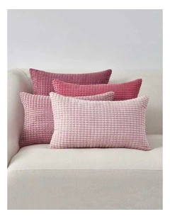 Corn Grain Cushion Covers in Pink 4 Pack (30x50cm)