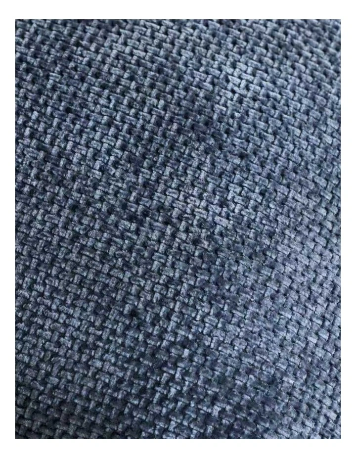 Chenille Grid Cushion Covers in Midnight 2 Pack (50x50cm) image 3