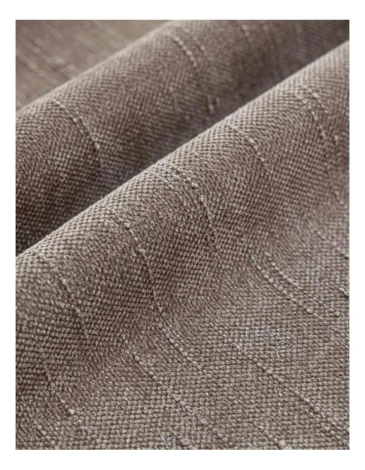 Chenille Haze Cushion Covers in Taupe 2 Pack (50x50cm) image 2