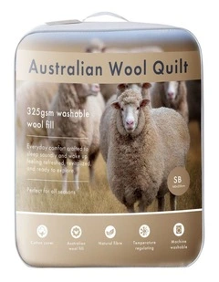 Merino Baby Australian wool Quilt - Single