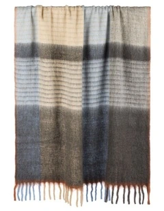 Academy Jaden Woven Brushed Throw Multi-Coloured 130x180x1cm