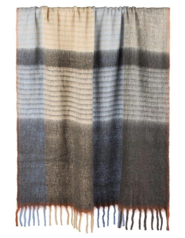 Academy Jaden Woven Brushed Throw Multi-Coloured 130x180x1cm image 1