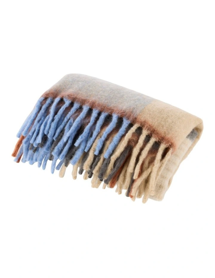 Academy Jaden Woven Brushed Throw Multi-Coloured 130x180x1cm image 2