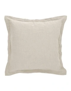 Amalfi Cove Linen Cushion Oat 50x50x10cm