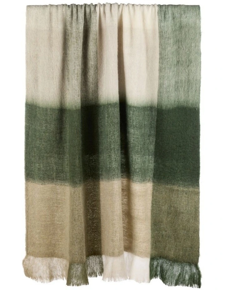 Amalfi Bowie Wool Blend Woven Throw Multi-Coloured 130x180x1cm image 1