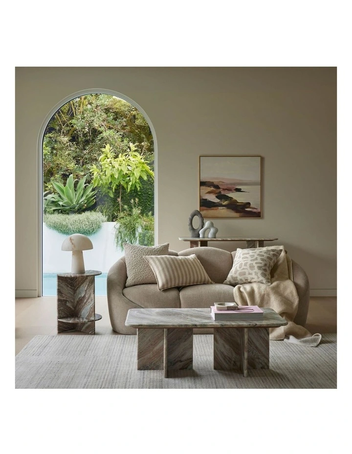 Amalfi Avalon Stitch Throw Ivory 130x180cm image 5