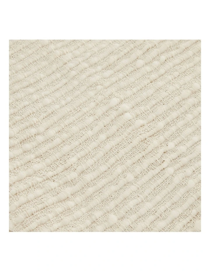 Amalfi Sunny Throw White 180x130x1cm image 3