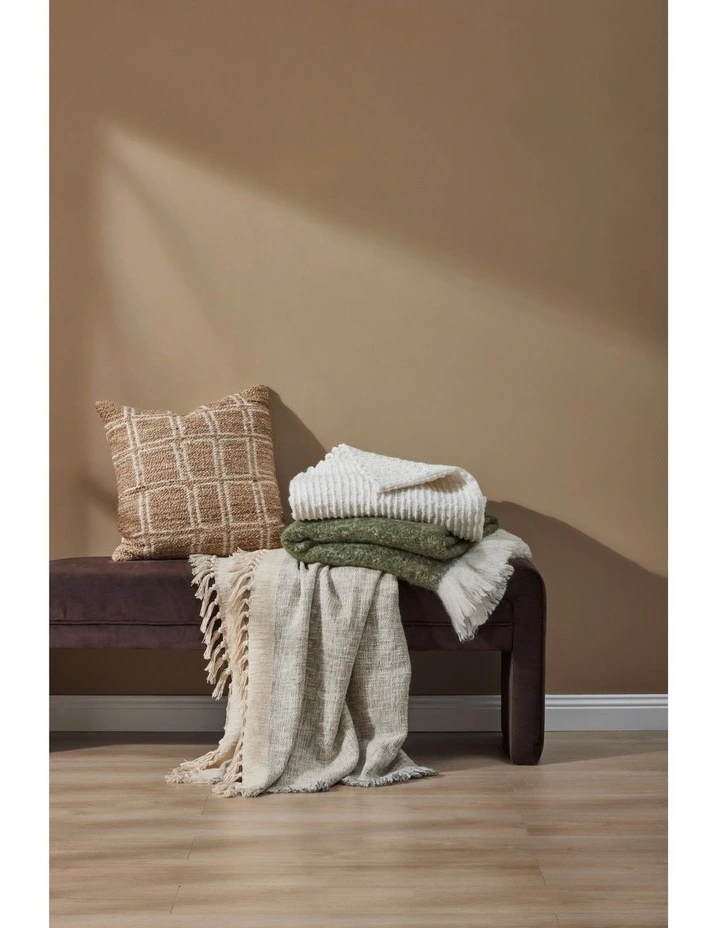 Amalfi Sunny Throw White 180x130x1cm image 6
