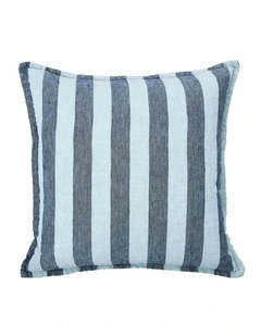 Amalfi Arden Stripe Cushion - Blue 50x50cm