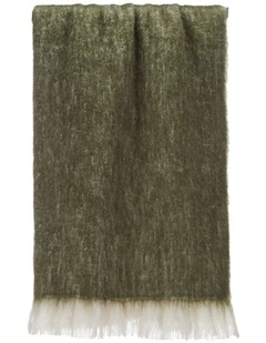 Amalfi Joseph Throw Green 180x130x10cm