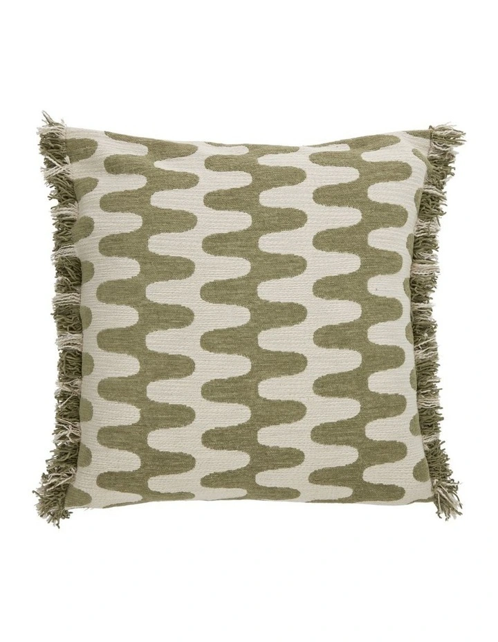 Academy Nash Abstract Cushion Green 50x50x10cm image 1