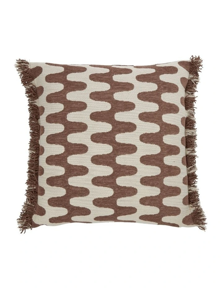Academy Nash Abstract Cushion Chocolate 50x50x10cm image 1