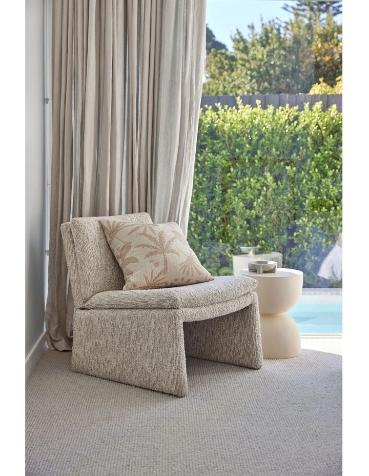 Amalfi Ayla Cushion Natural 50x50x10cm image 2