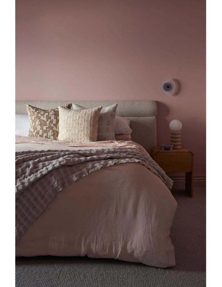 Amalfi Enver Geo Cushion Ivory & Beige 50x50x10cm image 3
