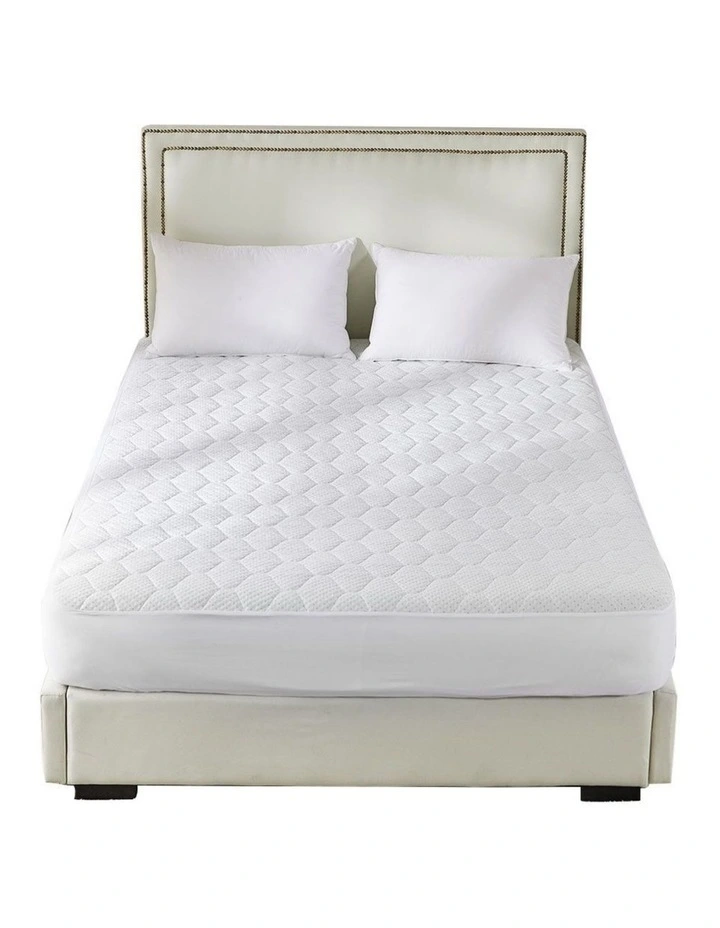 DreamZ Mattress Protector Topper Bamboo Pillowtop Waterproof Cover King Single image 2
