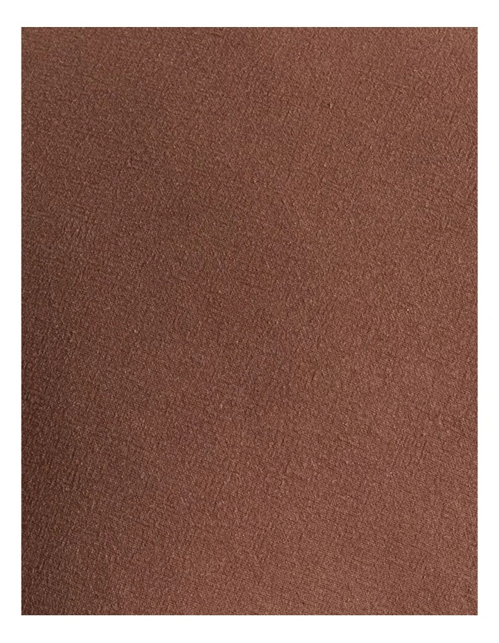 GIOIA CASA Linen-Cotton Cushion Covers with Tassels in Cocoa 2 Pack (30x50cm) image 2