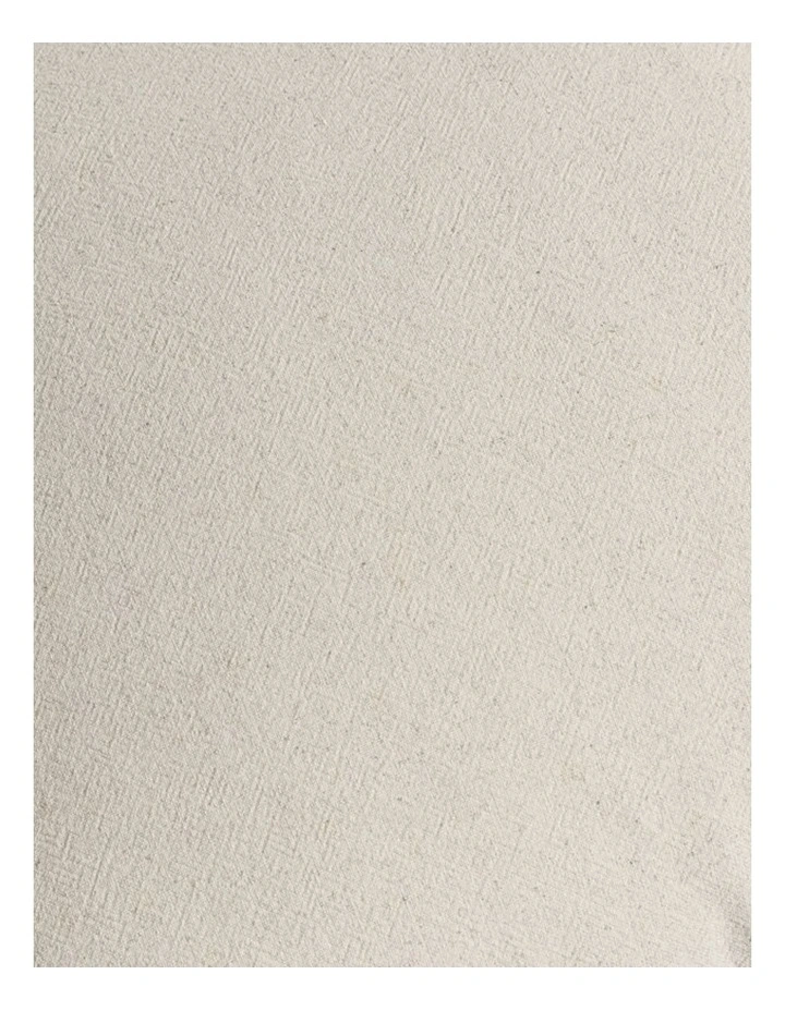 GIOIA CASA Linen-Cotton Cushion Covers with Tassels in Linen 2 Pack (45x45cm) image 2