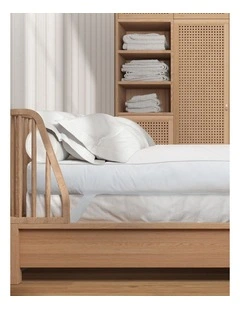 5000GSM Ball Fibre Mattress Topper In White