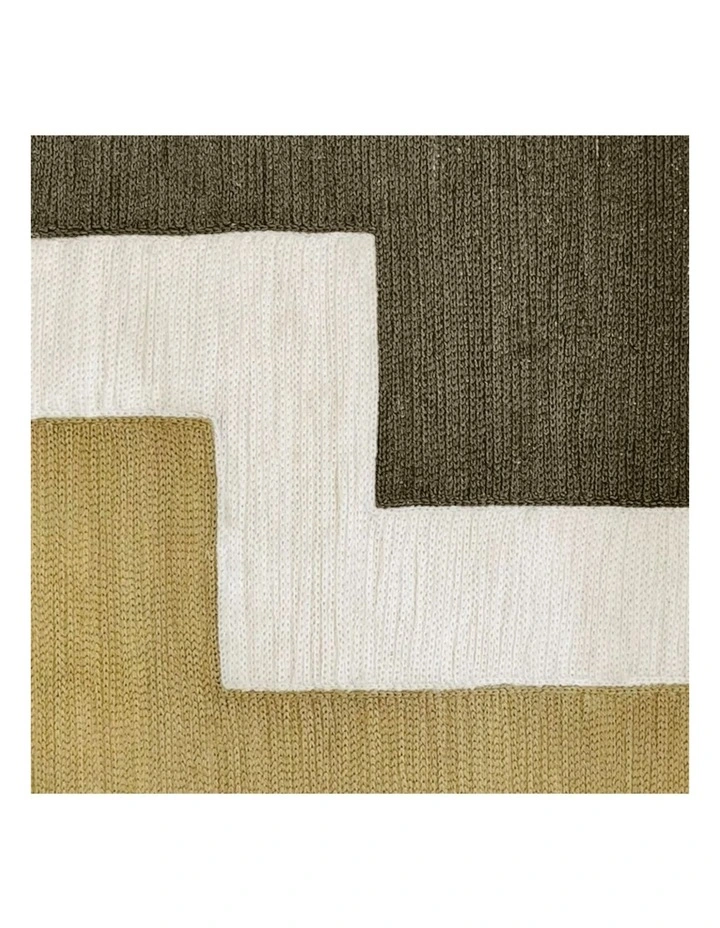 Amara Cushion 50x50x0.5cm Olive Multi image 4