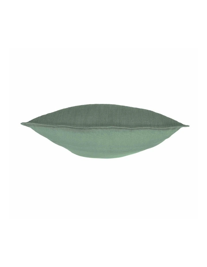 Elise Fancy Slub Cushion with Polyester Filling 50x50cm Forest Green image 2