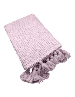 Luna Throw 130x170x1cm Soft Orchid