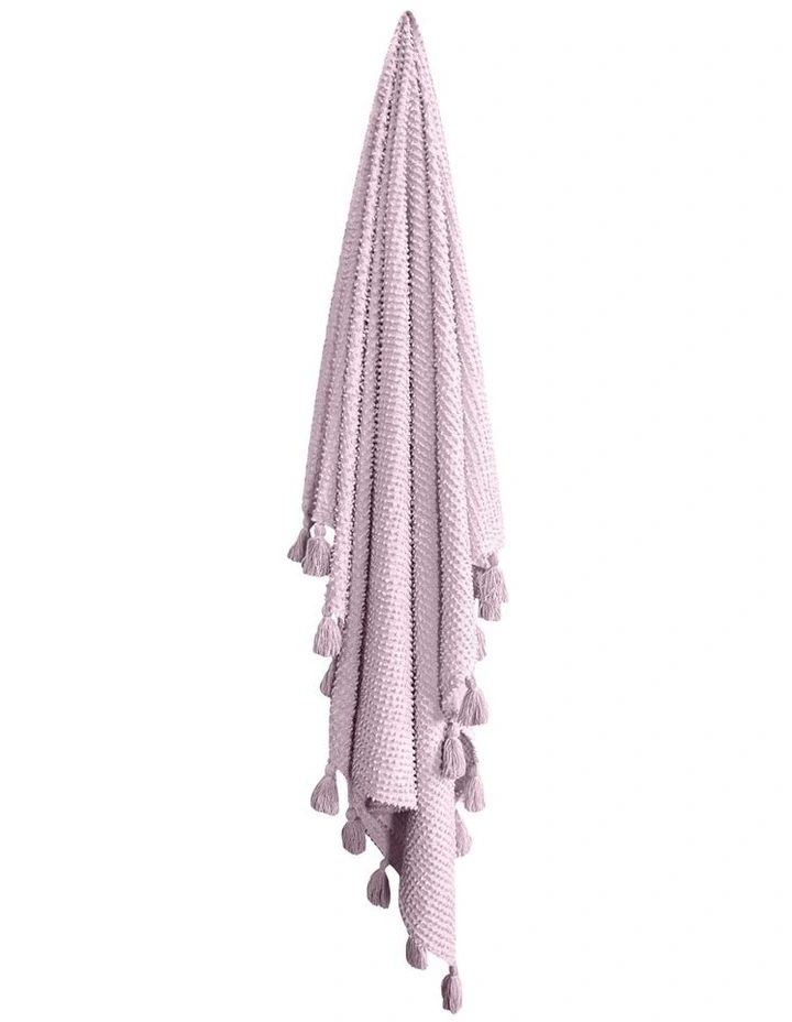 Luna Throw 130x170x1cm Soft Orchid image 2