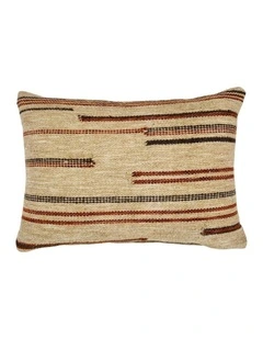 Makena Cushion 35x55x0.7cm Natural & Brown Multi