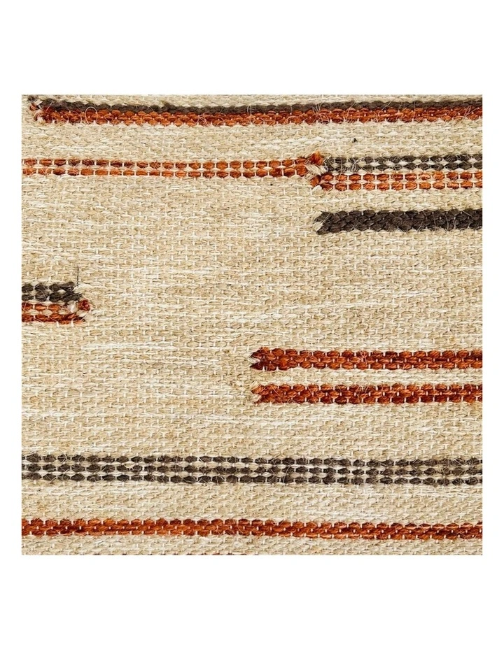 Makena Cushion 35x55x0.7cm Natural & Brown Multi image 5