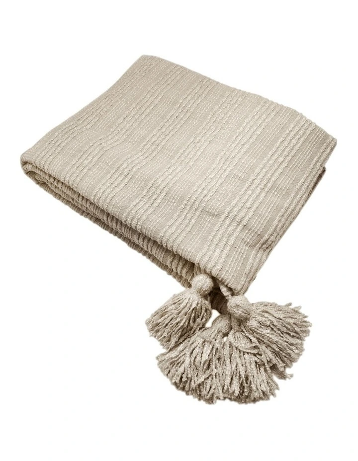 Meadow Throw 130x170x0.7cm Oatmeal image 1