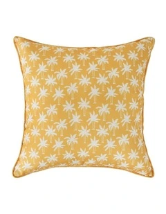 Tropicana Outdoor Cushion 50x50cm Mustard & Terracotta
