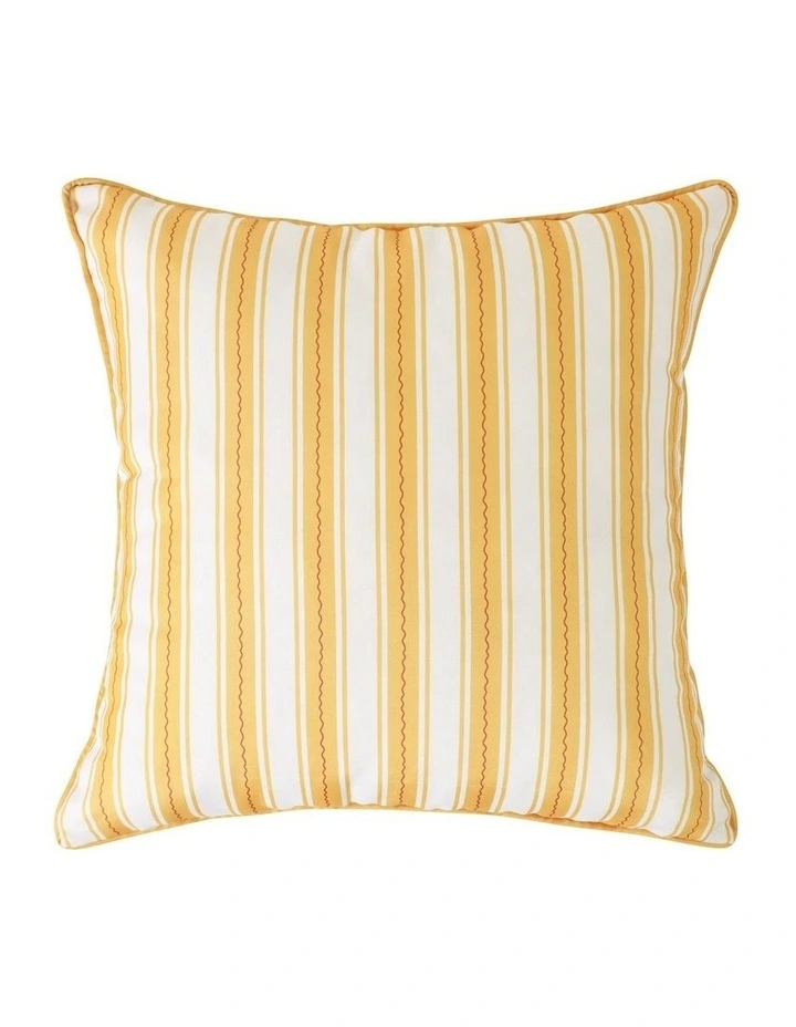Tropicana Outdoor Cushion 50x50cm Mustard & Terracotta image 4
