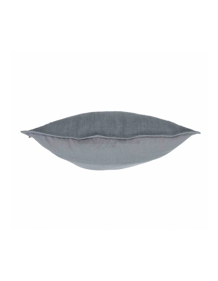 Elise Fancy Slub Cushion with Polyester Filling 50x50cm Charcoal image 2