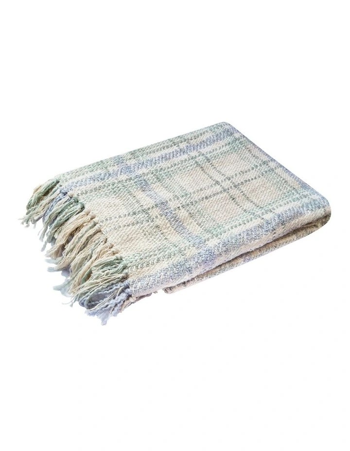 Rhiannon Throw 130x160cm Evergreen Multi image 1