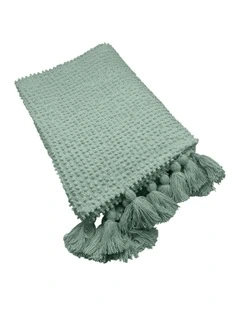 Luna Throw 130x170x1cm Soft Green