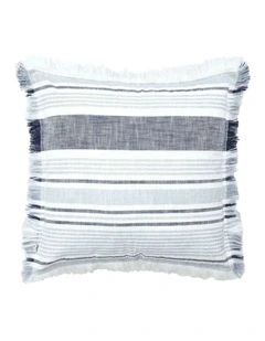 Granada Slub Cushion with Polyester Filling 50x50cm Blue