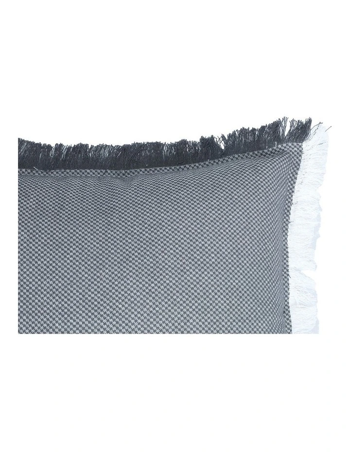 Capri Textured Cushion with Polyester Filling 50x50cm Dark Grey image 4