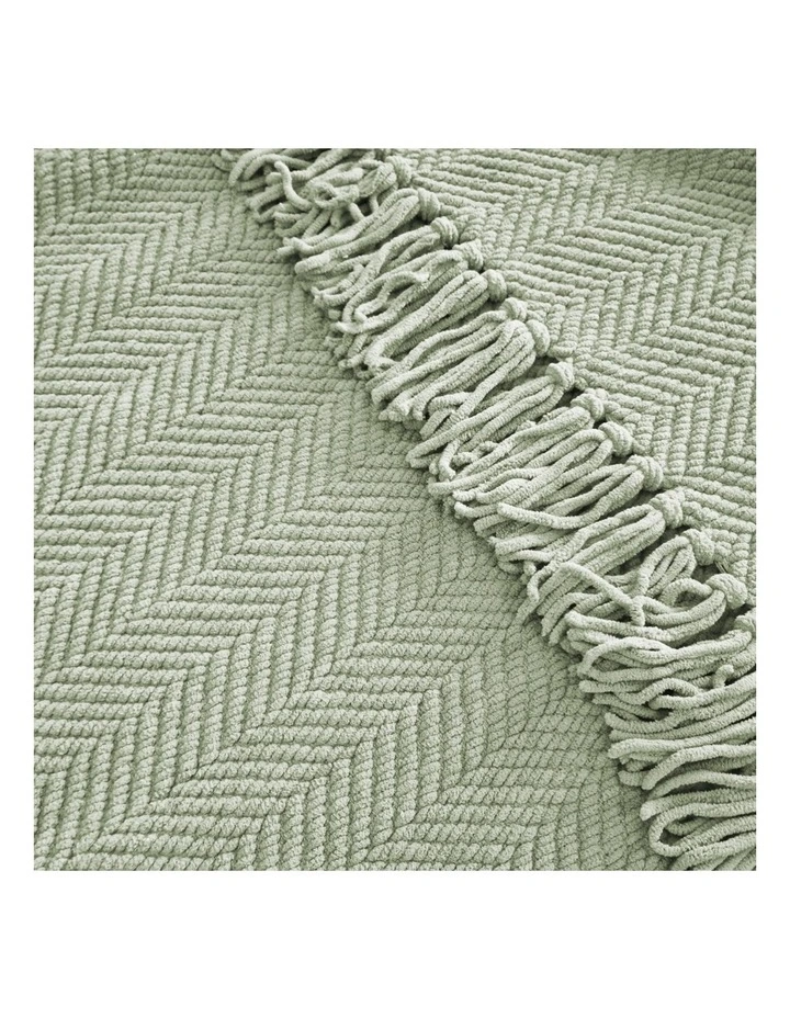 Louie Throw 130x160cm Green Mist image 3