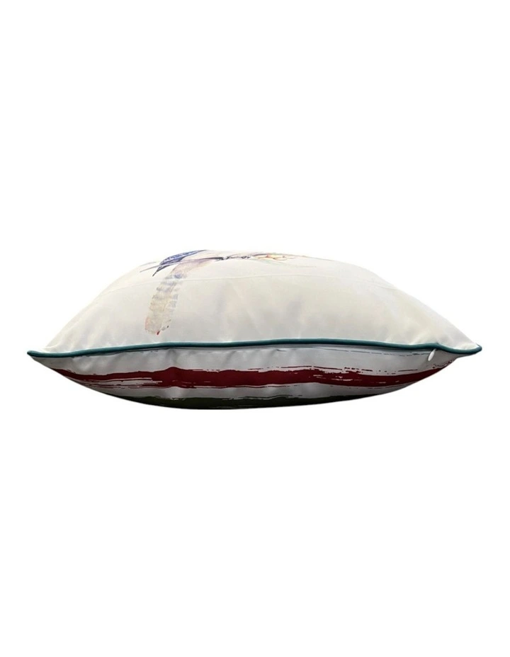 Kookaburra Outdoor Cushion 50x50x12cm Green & Ivory Multi image 3
