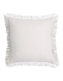 Capri Textured Cushion with Polyester Filling 50x50cm Biscuit