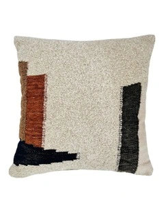 Zuri Cushion 50x50x0.5cm Natural & Brown Multi