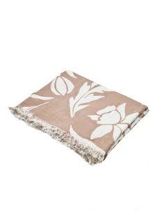 Jasmine Throw 130x160cm Nude