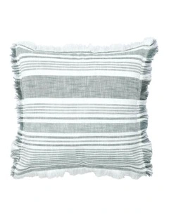 Granada Slub Cushion with Polyester Filling 50x50cm Dark Green