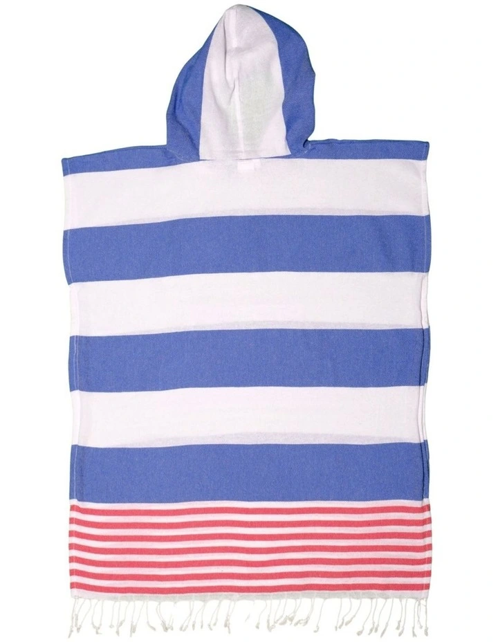Hooded Beach Towel in Sailor Blue image 2