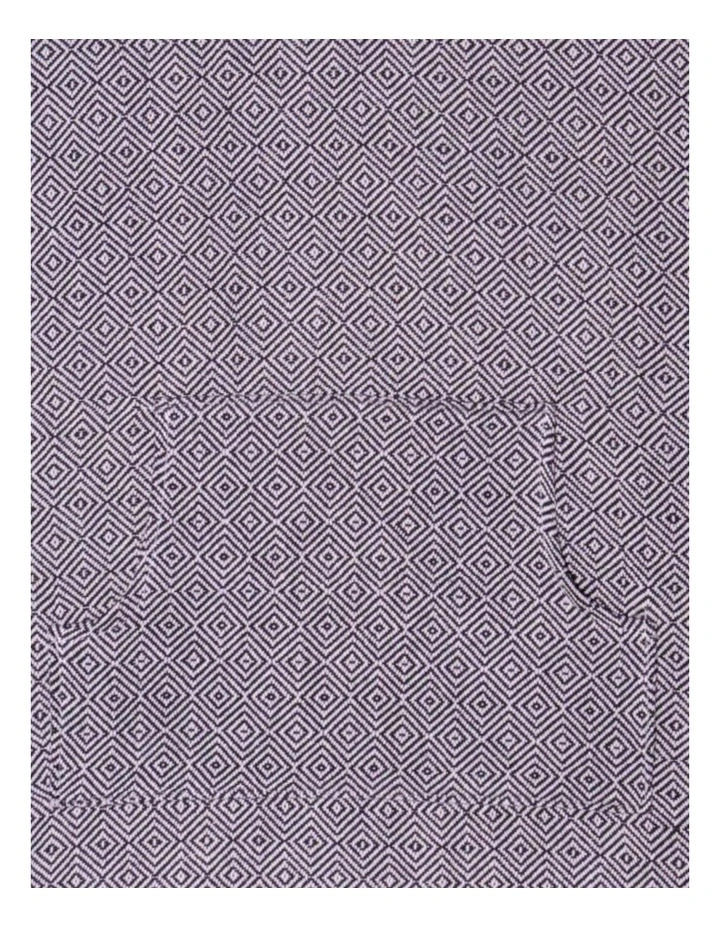 Hooded Beach Towel in Black And White image 6