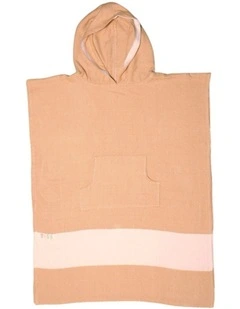 Hooded Beach Towel in Dark Yellow