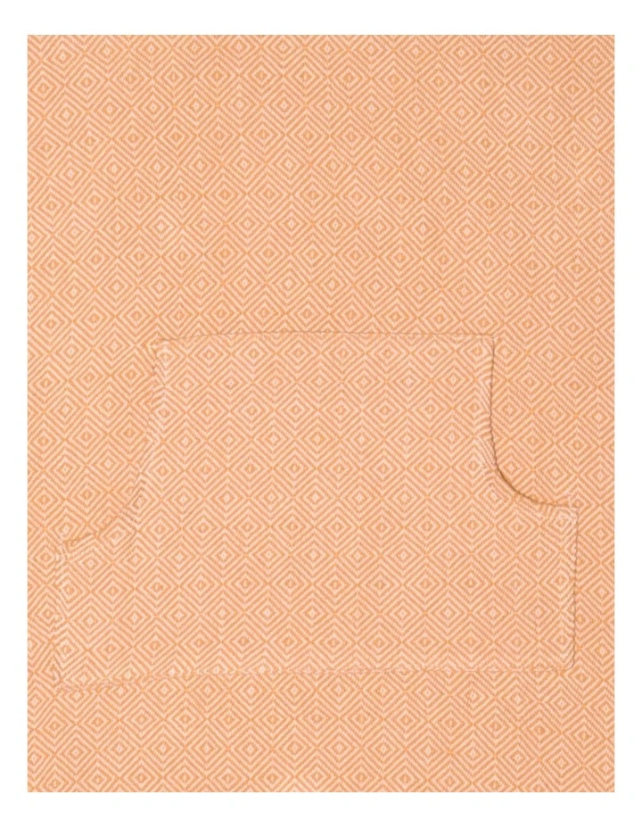 Hooded Beach Towel in Dark Yellow image 6