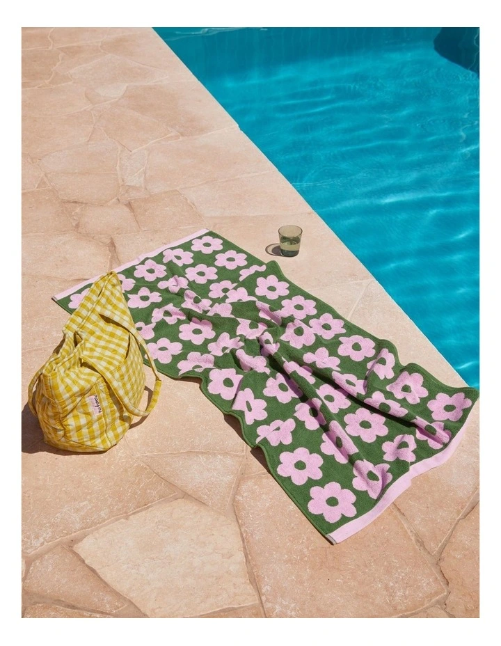 Flowerbed Bath Towel image 4