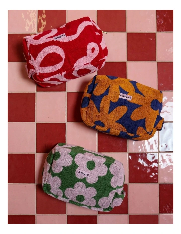 Flowerbed Terry Toiletry Bag image 5